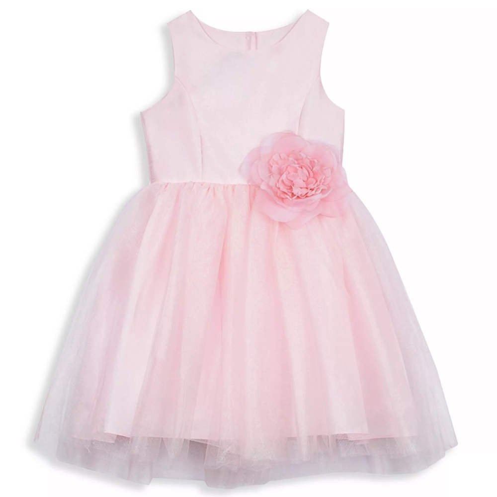 NWT PIPPA AND JULIE PINK BOW FORMAL DRESS